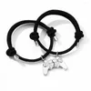 Charm Armband 2st/Set Magnetic Game Controller Par Armband med guld/silverfärg PS4 Konsol Valentinsdag gåva