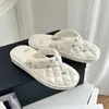 Designer Luxe Mito Sandaal Kanaalglijbaan Platform Strand Outdoor Lederen Flip Platte Sandalen Hawaiiaanse Stijl Zomer Strand Vrije tijd Lichtgewicht Damesglijbaan