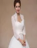 Vendi giacca da sposa avvolge 34 giacca da sposa a maniche lunghe Bolera Capelet accessori da sposa in pizzo8976240