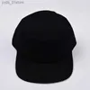 Ball Caps Custom 5 Panel Effen Kleur Snback Hoeden voor Mannen Dans Hip Hopskateboard Papa C Baseball Trucker Cs L240314