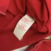 Sweat à capuche rouge pour femmes, Version avec cordon de serrage, col en v ample, très avancé et Durable, grand corps fin, MAR2024