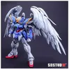 アクショントイフィギュアSH STUDIO MG 1/100 GK WING ZERO EW VER.KAマスターグレード1/100コンバージョンキットアクショントイフィギュアLDD240314