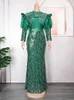 Casual Dresses 2024 Spring Summer For Women Wedding Party Prom Luxury Sequin Robe Dubai African Elegant Evening Gown Ladies Clothing