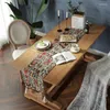 Table Cloth Bohemian Jacquard Colorful Geometric Runner Home Fabric Decorative Towel Cupboard Cover Manteles De Mesa