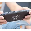 Portabla spelspelare 8 GB X7 Plus handhållen 5,1 tum PSP SN GBA NES Games Console MP4 Player med kamera TV ut TF Video Drop Delivery OTBRN