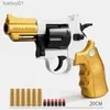 Gun Toys Revolver Pistol Paintball Soft Bullet Gun Simulation Model Toy Gun Boy War Traumat Fake Gun Gift BB Pistol YQ240314