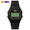 Wristwatches SKMEI 1412 Luxury Digital Watches For Women Waterproof Sport Back Light Womens Alarm Clock Relogio Feminino 2042