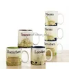 Tasses Tasse de ville en céramique de capacité de 14oz tasse de café de villes britanniques avec la boîte originale Angleterre City250E livraison directe maison jardin cuisine D DH08Y