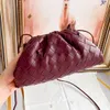 Mini woven cloud pouch Luxury Designer bags for Woman mens 2 sizes Leather Silver Tote Hobo travel Shoulder Bag lady fashion Clutch golden cosmetic CrossBody hand bag