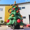 wholesale Free Ship Outdoor Activities Xmas advertising 10mH (33ft) with blower giant inflatable Christmas Tree Air Balloon for sale