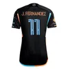 MLS New York City FC 2024 Soccer Jersey Men League 23/24 Football Shirt Home NYCFC Sky Blue Away Black Talles Magnandez Rodriguez Keaton