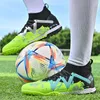 Utomhuskläder FGTF Soccer Shoes Society Mens Football Boots Grass Antislip Training Futsal Sneakers Children Sport Footwear 240306