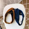 Designer sammet pannband headwraps för kvinnor kvalitet mode vinter varmt öronband pannband dropship353d