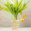 Kubki jednorazowe słomki wazon ochronne kubek słomy kubek rękawy izolator Slewa picia 7,5 x 7,5x9,5 cm