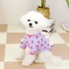 Dog Apparel Pet Clothes Fruit T-shirt For Dogs Clothing Cat Small Pineapple Cherry Print Cute Thin Summer Fashion Boy Products 2024