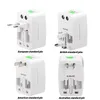 US UK EU AU Plug Universal Travel Adaptor Multi-functional AC Power Charge Converter CE International Smart Adapter Plug