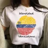 Damen T-Shirts Venezuela Top Frauen Japanisch Sommer Weiblich Lustige Designer Manga Kleidung