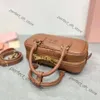 10a Miumiubag Shoulder Bag Matelasse Bowling Tote Designer Bag for Womens Man Leather Luxurys Bags Top Handle Mini Cross Body Clutch Handbag 360