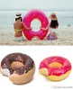 Zomer Water Speelgoed 36 inch Gigantische Donut Zwemmen Vlotter Opblaasbare Zwemmen Ring Volwassen Zwembad Drijft 2 Colors2081917