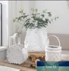 Vase de luxe en résine léger assorti à tout, arrangement floral d'entrée de salon, décorations personnalisées, articles de fleurs, vente en gros