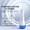 Seago laddningsbar elektrisk tandborste med vattenflossare vuxna Sonic Tooth Brush Oral Dental Irrigator White Black Home Gift 240301