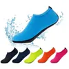 Verão aqua sapatos unissex sapatos de praia esportes aquáticos sapatos descalços natação anti deslizamento mergulho esportes aquáticos sapatos 240314