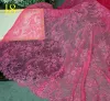 Tecido francês véu de casamento vestido de renda saia vestido renda acessórios de decoração cortina pano de mesa tecido de renda