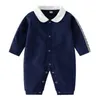 Designer Neonato Pagliaccetti Bambino Bambina Ragazzo Abbigliamento in cotone Lettera di marca Stampa Tuta infantile Pigiama Abbigliamento per bambini di design Outfit