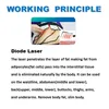 Lipo laser emagrecimento perda de peso corpo cuidados com a pele máquina diodo laser dissolvedor de gordura contorno corporal clareamento da pele instrumento de beleza com 14 almofadas laser