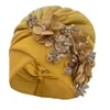 Elegancka afrykańska czapka turban z błyszczącym dhinestone gotowy do noszenia Nigeria Auto Gele Headtie Party Women Head Bonnet Turbante 240301