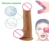 Vibrador realista vibrador telescópico balanço vibratório artificial feminino masturbação pênis brinquedos sexuais para mulheres produtos adultos 9144992