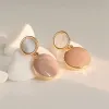 Vintage rood groen emaille waterdruppel 14K Rose Gold oorbellen voor vrouwen piercing oor sieraden Koreaanse vrouwelijke hangende oorbel mooie Kolczyki cadeau