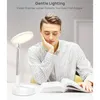 Bordslampor Folding LED Desk Lamp USB Portable Nightstand Night Light Eye Caring Reading Study for Kids Adult Living Room 154x48m