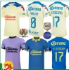 23 24 Club America Maglie da calcio Liga MX HENRY J.QUINONES D.VALDES 3RD A.ZENDEJAS FIDALGO 2023 2024 CASA LONTANO Terzo Maillot Fans Slim Player Version Maglie da calcio