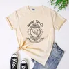 T-shirt da donna Suriel Co T-shirt Estetica Hipster Acotar Tshirt Camiseta Vintage Bookish Reading Tee Shirt Top