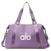 Aloyoga Bag Designer Al Aloos Yoga Fitness Bag Sac de yoga portable Séparation humide et sèche pour femme Sac de bagage étanche de grande capacité Sac de voyage courte distance 9561