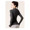 Desginer Lululemom veste Lululemmon même Fitness costume haut haute intensité sport serré taille minceur Yoga veste