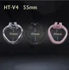 Anillo de pene más grande de 55 mm solo para dispositivo HT-V4 Set Resina Keuschheitsgurtel Cock Cage Bondage Belt Lock Fetish Adult Sex Toy 3 Color5503054