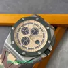 AP Watch Top Machinery Watch Royal Oak Offshore-serie Automatisch mechanisch duiken Waterdicht keramisch staal Rubberen band Datumweergave Herenhorloges