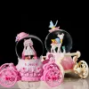 Boxes Princess Lolita Cartoon Carriage Crystal Ball Music Box Octopus Box Snowy Light Toy Festival Gift Wholesale