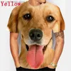 Männer T-Shirts Komfort Rundhals T-shirt Top Neue Herren 3D Druck Niedlichen Tier Hund T-shirt 2024 Neue Mode Herren beiläufige Kurze Slve Y240321