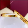 Braccialetti d'oro per donna Braccialetti di amicizia in cristallo placcato oro 18 carati Amore Cubic Zirconia Bracciale GioielliFesta di matrimonio Natale San Valentino Regali di compleanno per