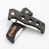 CK 273-3 High Quaity Folding Knife MAGNACUT Stone wash Drop Point Blade Carbon Fiber with Steel Sheet Handle Outdoor Camping Hiking Fishing EDC Pocket Knives