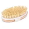 Stock Bathing Brush Soft natural bristle the SPA the Dry Skin Without Handle Wooden Bath Shower Brush SPA Exfoliating Body Brush