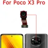 三脚Xiaomi Mi Poco X3 Pro Selfie Frontal Backside Rear Facing Camera Module Flex Repair Spear Parts