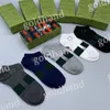 Nieuwe Letter Gedrukt Sok Heren Sport Korte Sokken Ontwerpers Puur Katoen Sok Kous Effen Kleur Sokken