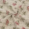 Profil de tissu rigide européen vintage rose peinture à l'huile tissu jacquard pour coudre manteau jupe bricolage sac fait main matériel demi-mètres