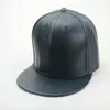 2017 New Leather Blank No Brand Snapback Caps Baseball Hats224j