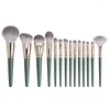 Makeup Borstes Borstesfoundation Powder Blush Eyeshadow Concealer Lip Eye Make Up Brush With Bag Cosmetics Beauty Tool