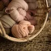 Coperte Born Pography Puntelli Flokati Girl Wrap Swaddle Cocoon Backdr per cestini per neonati Riempitivi Baby Po Accessori Studio
